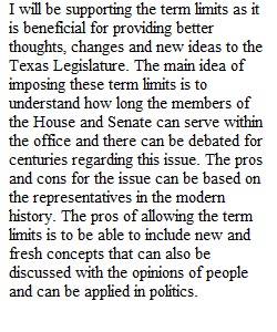 Module 3_discussion_Texas Govt